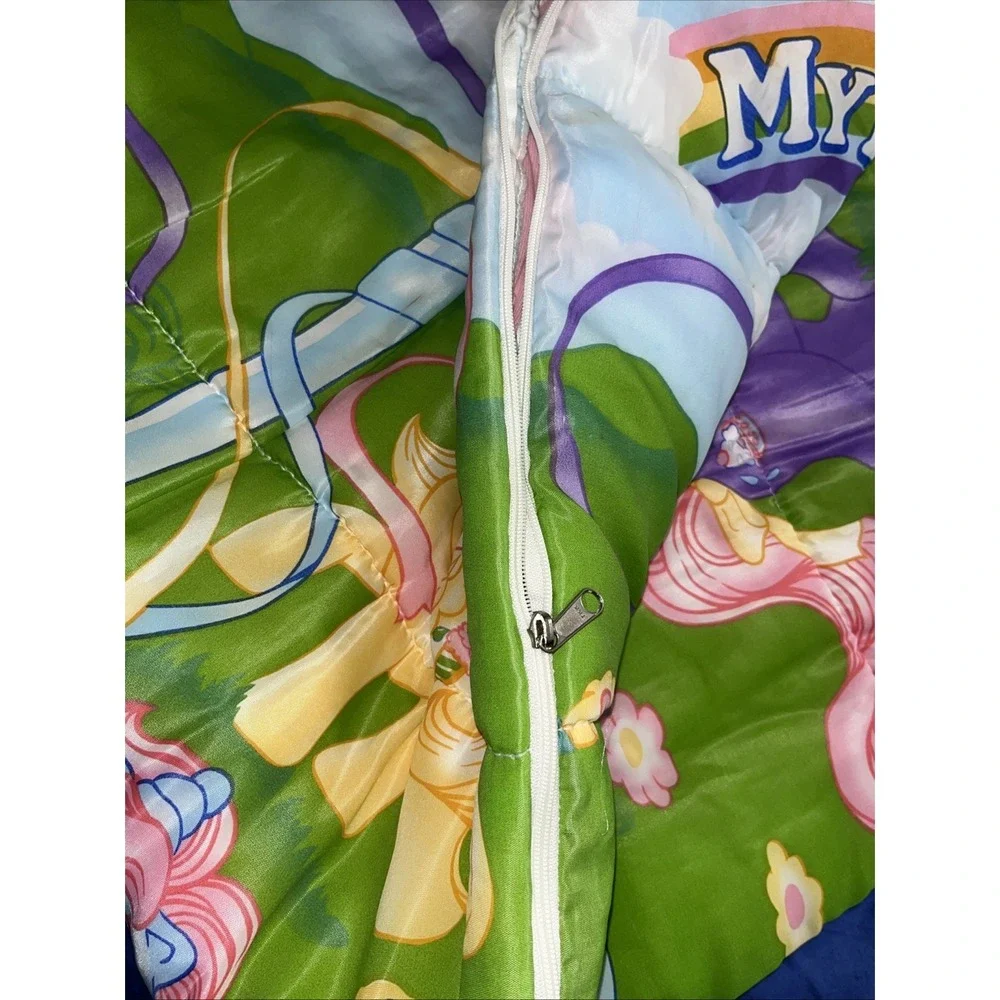 Vintage My Little Pony Maypole Sundae Best 1988 Hasbro Sleeping Bag G1 Ponies